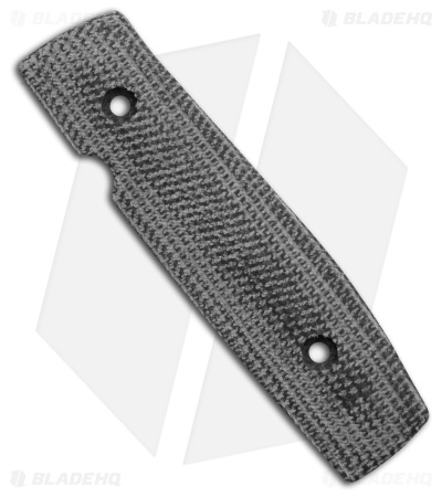 Flytanium Modulator Inlay for Benchmade Bugout - Black Canvas Micarta