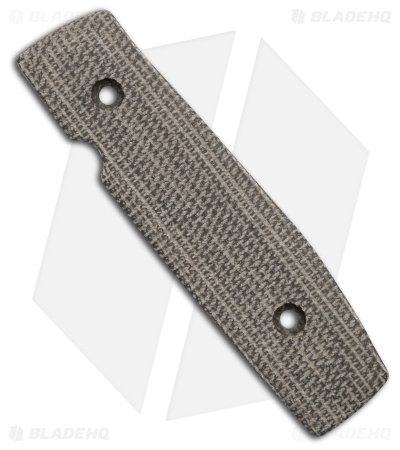 Flytanium Modulator Inlay for Benchmade Bugout - Green Canvas Micarta