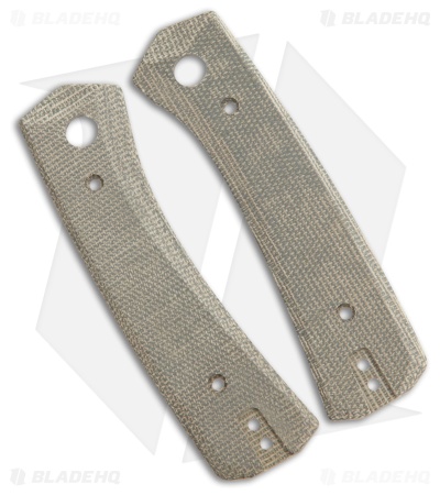 Flytanium Moonlight Green Canvas Micarta Scales for Knafs Lander