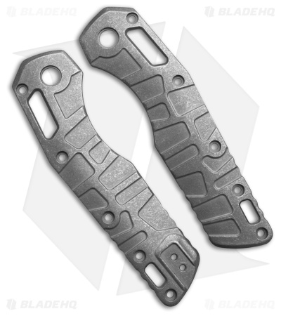 Lex Custom International Microtech MSI Titanium Turtle Scales - Stonewash V2