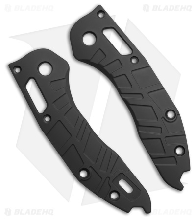 Lex Custom International Microtech Stitch Titanium Turtle Scales - Black Ti