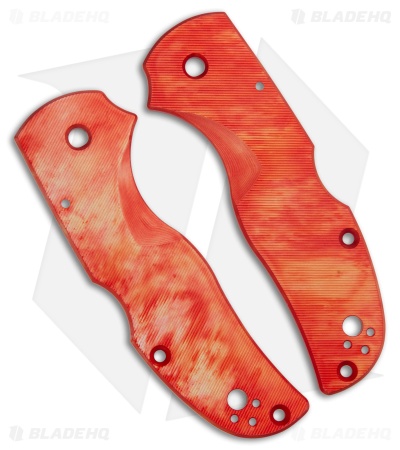 Ripp's Garage Tech Spyderco Native 5 Anodized Angle Parallel Aluminum Scales