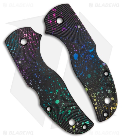 Ripp's Garage Tech Spyderco Native 5 Fluted #30 Anodized Aluminum Scales