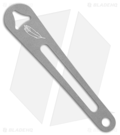 Lynch Northwest Microtech Ultratech Glass Breaker Wrench Metal Flake "Feather"