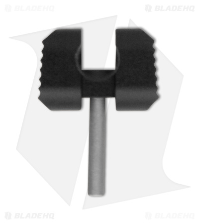 Flytanium Slotted Ball Cage Lock for Manix 2  - Black Aluminum