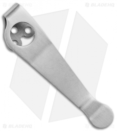 Lynch Northwest Spyderco Para 3  Left Hand Ti Pocket Clip (Polished) NW
