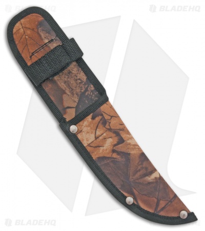 Tallen 8.6" Fixed Blade Knife Sheath Camo Nylon (SH261)