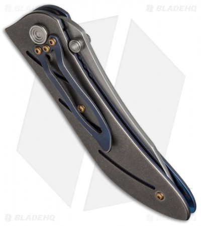 Allen Elishewitz Custom Titanium Liner Lock Knife (3.6