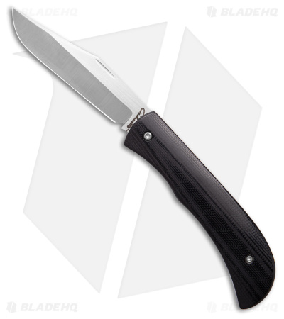 Gedraitis Knives Slip Joint Knife CF Spring - Blade HQ