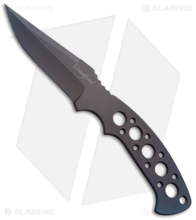 Crawford Custom Kasper Titanium Fixed Blade Neck Knife (3.25" Plain)
