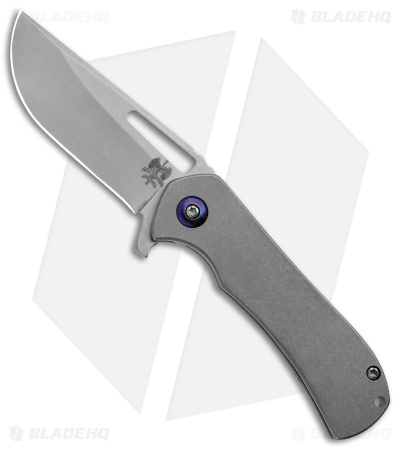 Doc Shiffer Recon Lightweight Frame Lock Knife Ti + Mokuti HW (2.75" SW)