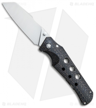 Jason Guthrie Custom Scout LSCF Skeletonized Frame Lock Knife (3.1" Satin)