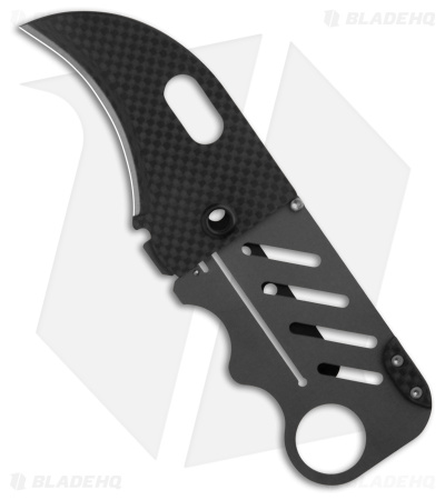 John Kubasek Creditor II Talon Credit Card Money Clip Knife (2.7" CF/Satin)