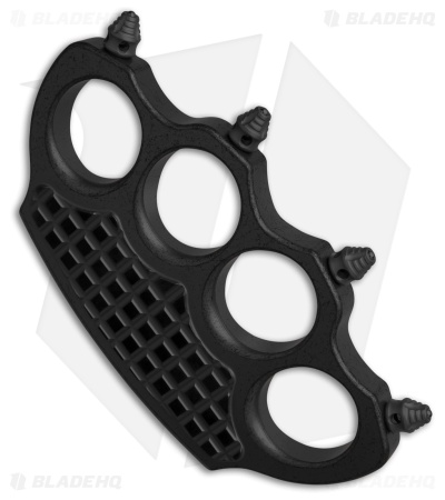Microtech Marfione Hand Tank Spiked Knuckle Paperweight (DLC Apocalyptic Ti)