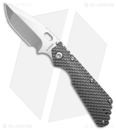 Mick Strider Custom Frame Lock Knife Titanium DGG  XL (4.1" Stonewash)