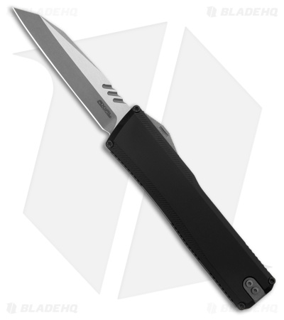 Axial Shift D/A OTF Automatic Knife Black Aluminum (3.5
