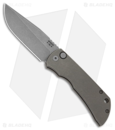 McNees Knives PM MAC2 3.5 AutoMac Knife Atomic Titanium (3.5