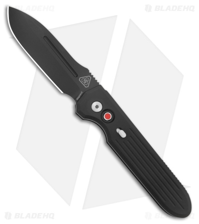 Pro-Tech + PDW Invictus MagnaCut Automatic Knife Black Al (3.5