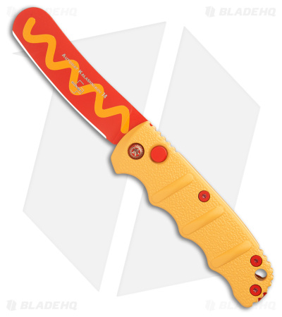 Boker Wiener Warrior Mini Cocktail Weenie Kalashnikov(2.5" Red) Hot Dog *DISC*