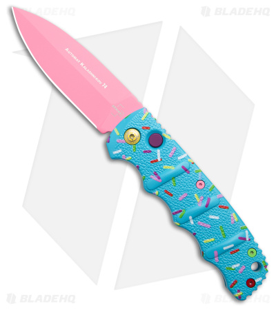 Boker Dessert Warrior(R) Remix Kalashnikov Dagger Automatic Knife (3.25" Pink)