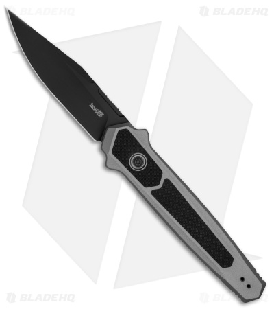 Kershaw Launch 17 Automatic Knife Gray Aluminum/Black G-10 (3.5" Black) 7951