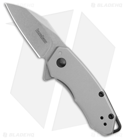 Kershaw Rate Assisted Opening Knife Bead Blast (2" Stonewash) 1408