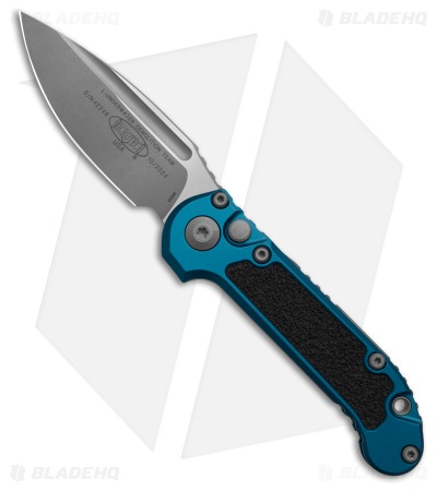 Microtech LUDT Gen III S/E Automatic Knife Blue (3.5" Apocalyptic) 1135-10APBL