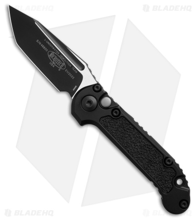 Microtech LUDT Gen III T/E Automatic Knife Black Al (3.5