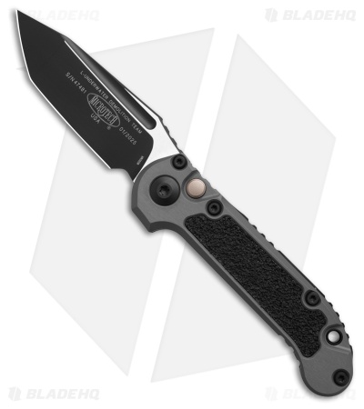 Microtech LUDT Gen III T/E Automatic Knife Natural Clear Aluminum (3.5