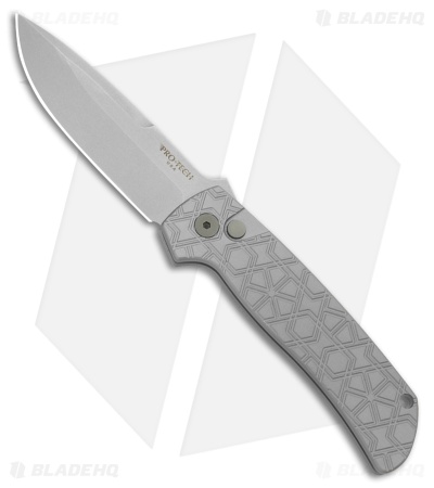 Pro-Tech Terzuola ATCF Automatic Knife Gray Traffic Pattern (3.5" SW S45VN)