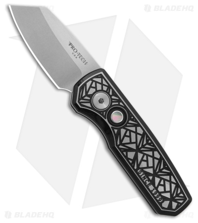 Pro-Tech Custom Reverse Tanto Runt 5 Automatic Knife Nexus Textured (1.9