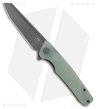 Bestech Knives Slyther Liner Lock Knife Jade G-10 (3.7
