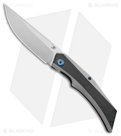 Kansept Knives Naska Frame Lock Knife Two-Tone BB Ti (3.75" SW S35VN)