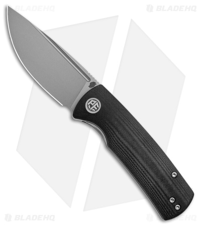 Petrified Fish Small Beluga Liner Lock Knife Black G-10 (3" BB) PFP01