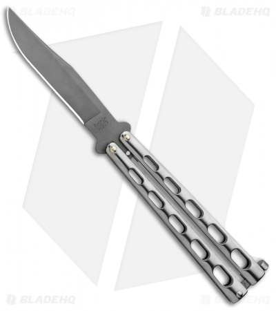Bear &  Son Clip Point Butterfly Knife Stainless Steel  *Discounted