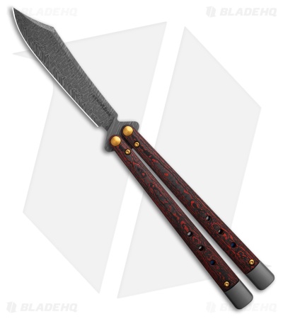 Benchmade Gold Class Necron Bali-Song Lava Flow Fatcarbon (4.6