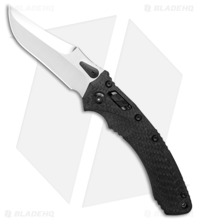 Marfione Custom Amphibian Ram-Lok Black Carbon Fiber + DLC Accents  (4" Mirror)