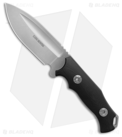 Andre De Villiers Kudu Hunter Fixed Blade Knife Black G-10 (4.5