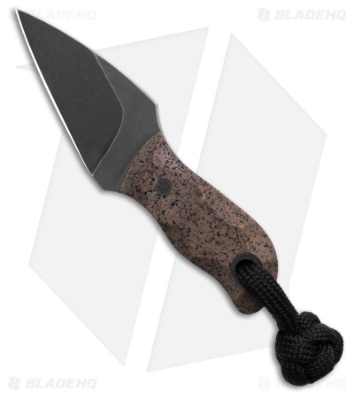 Auxiliary Manufacturing Pocket Lint Fixed Blade Griptec (1.75" Blk SW)