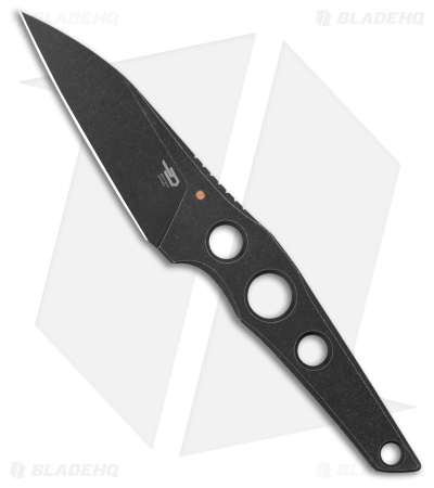 Bestech Knives VK-CORE Fixed Blade Knife Black Steel (3.2" Black SW) BFK05B
