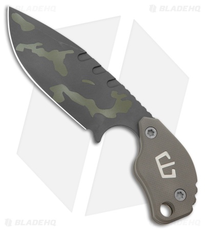 Blackside Customs SLCC Fixed Blade Knife Titanium (4.38" Multicam MagnaCut)