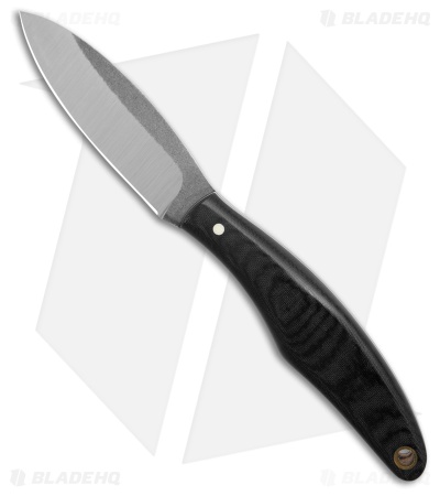 Cypress Creek Canadian Belt Fixed Blade Knife Black Canvas Micarta (3