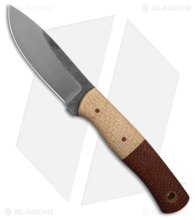 Cypress Creek Knives Canadian TT Fixed Blade Knife Oatmeal Cookie (3.7