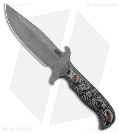 Dawson Knives Bodyguard MagnaCut Fixed Knife Black/White G-10 (Nuclear Winter)