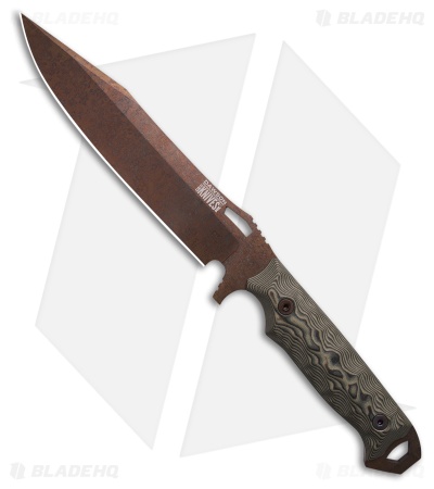 Dawson Knives Marauder XL Gen 2 Fixed Blade Knife GRN/BLK G-10 (7.25