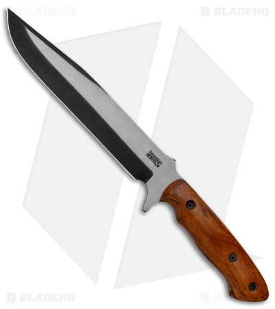 Dawson Knives Mountain Man Bowie Fixed Blade Knife Red/BLK G-10 (9