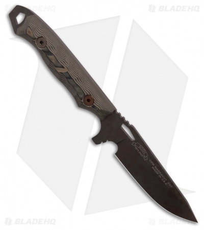 Dawson Knives Outcast Tan Camo Scorched Earth - Blade HQ