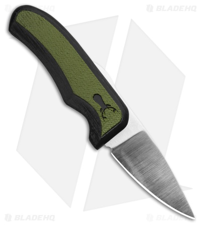 Excalibur Outdoors Stag Friction Folding Knife 3D Printed Green/Black (2.6" Sat)