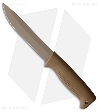 Peltonen Knives M95 Ranger Puukko Fixed Blade Knife Coyote TPE (5.8" Brown)