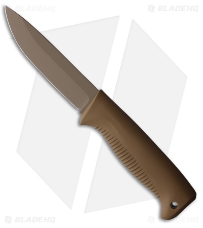 Peltonen Knives M07 Ranger Puukko Fixed Blade Knife Coyote TPE (4.6